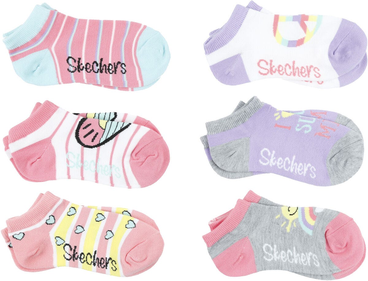 skechers kids socks
