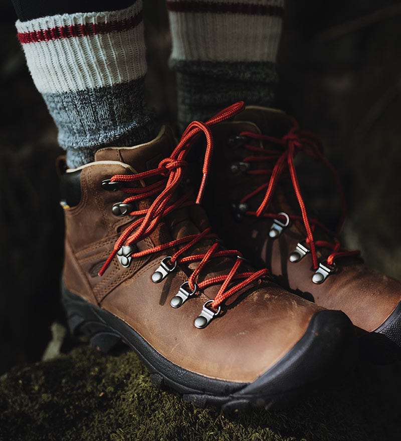 Hiking boots and shoes